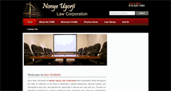 Desktop Screenshot of lawofficesofnonyeugorji.com