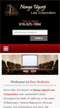Mobile Screenshot of lawofficesofnonyeugorji.com